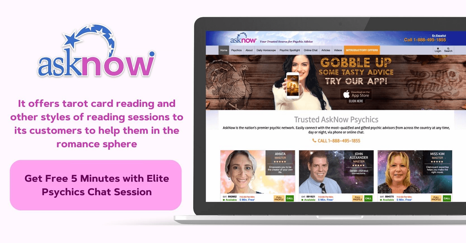 AskNow website