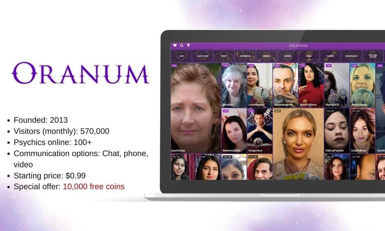 Oranum Website